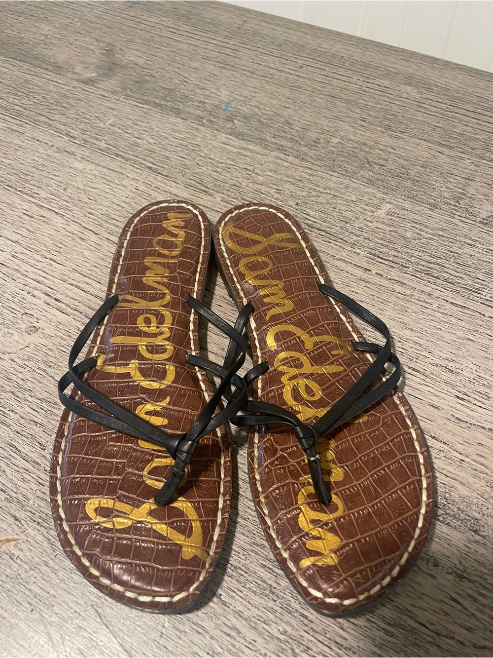 Sam Edelman Gerianne Flip Flops Size 8